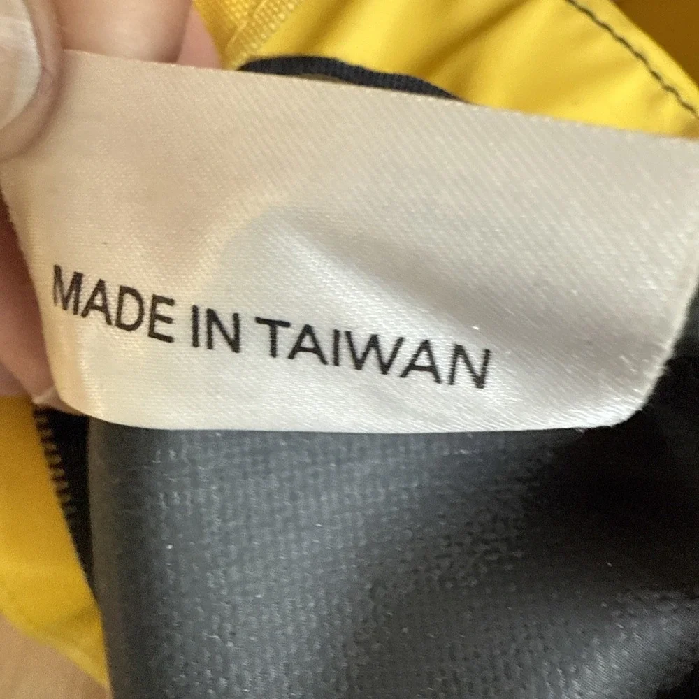 L.L. Bean Adventure Yellow Nylon Water Resistant Duffle Bag Carry On Bag 18